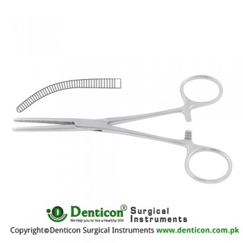 Rochester-Pean Haemostatic Forcep Curved Stainless Steel, 22 cm - 8 3/4"
